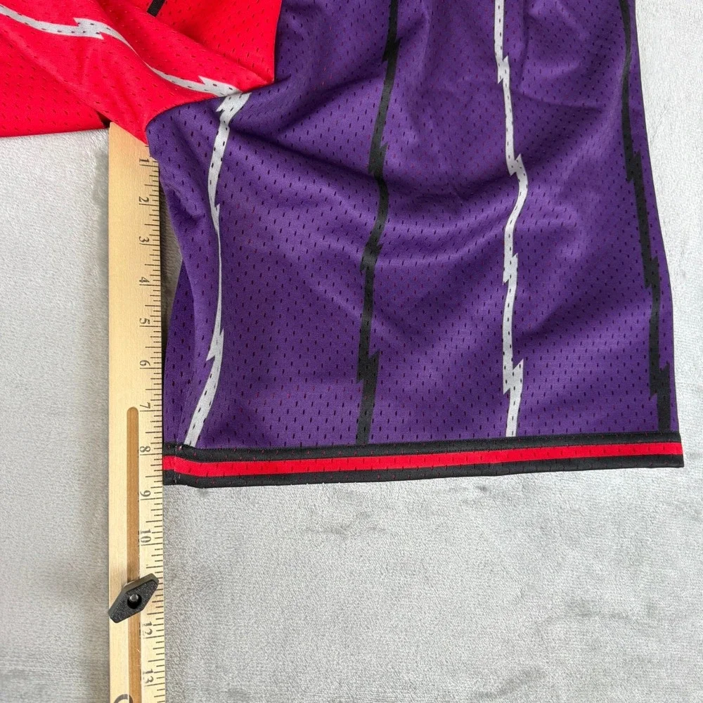 Toronto Raptors Mitchell & Ness Split Swingman Shorts Mens XL Purple Red $95 NWT
